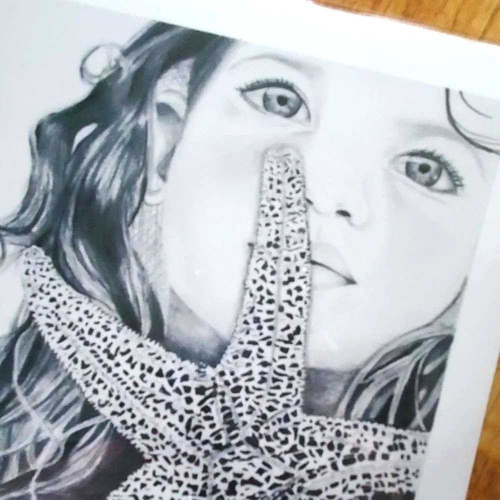 Hand Drawn‎ Art Print 8x10 